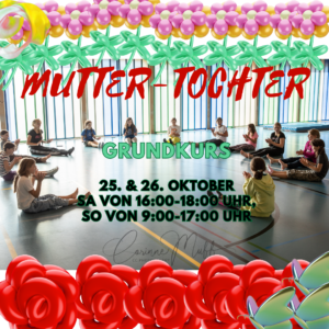 Wen-Do Mutter-Tochter-Kurs im Kursraum